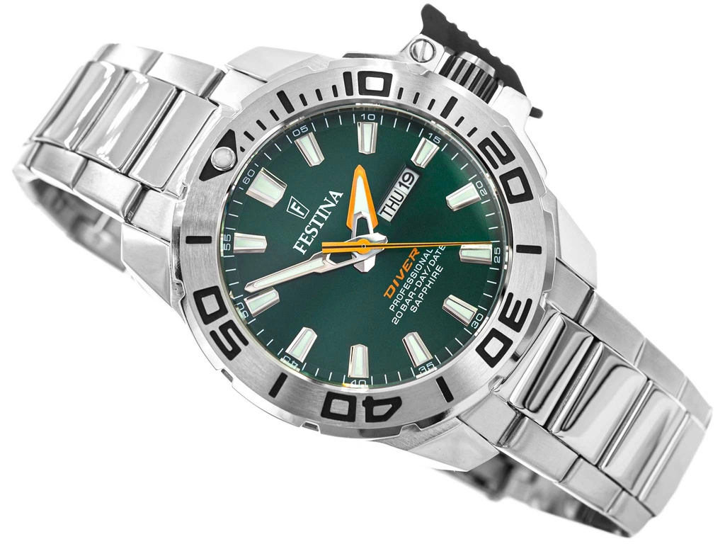 Zegarek męski FESTINA F20665/2 The Originals Diver Sapphire