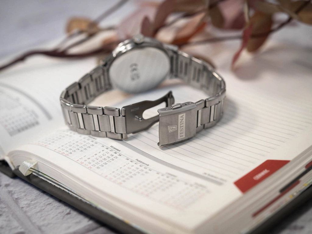 Zegarek męski FESTINA F20435/3 Titanium Date