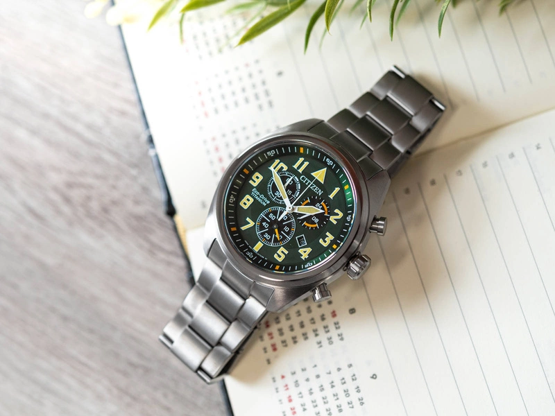 Zegarek męski Citizen AT2480-81X Military Eco-Drive