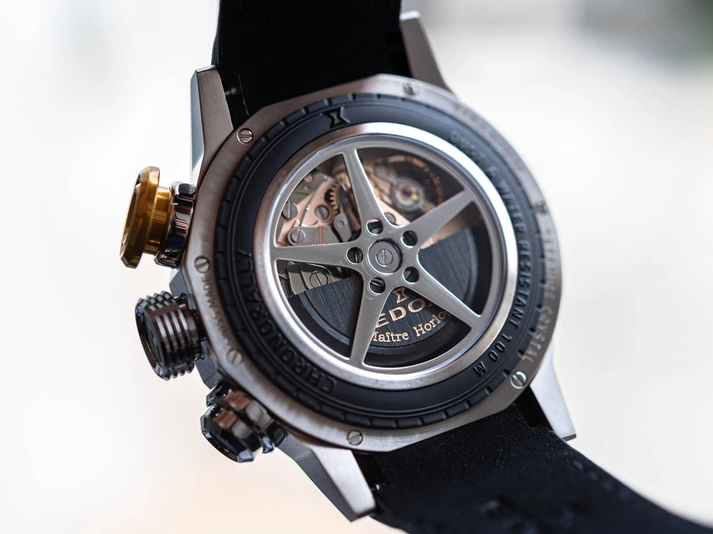 Zegarek męski EDOX 01129 TTNJCN BUNJ Chronorally