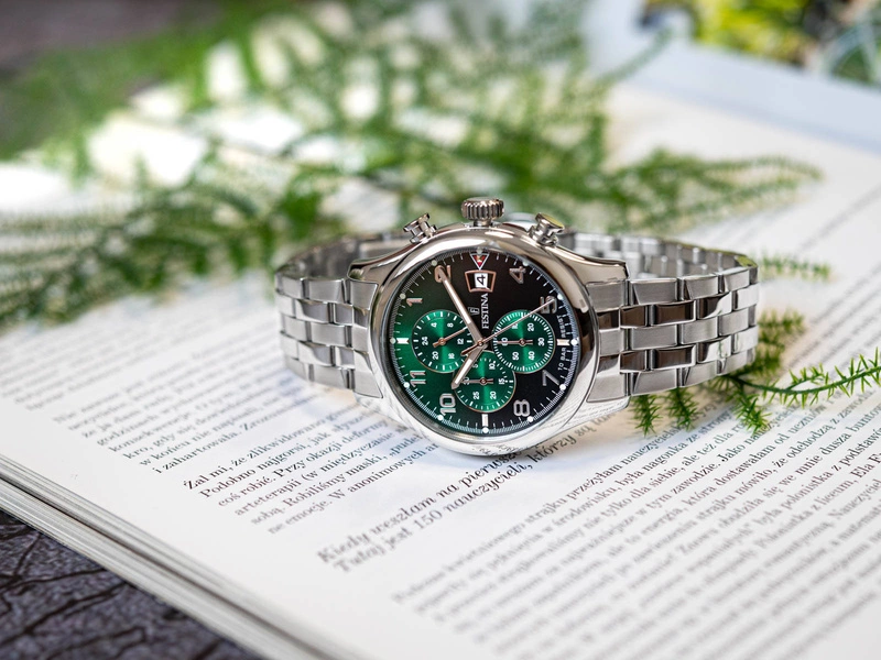 Zegarek męski FESTINA F20374/7 Timeless Chronograph