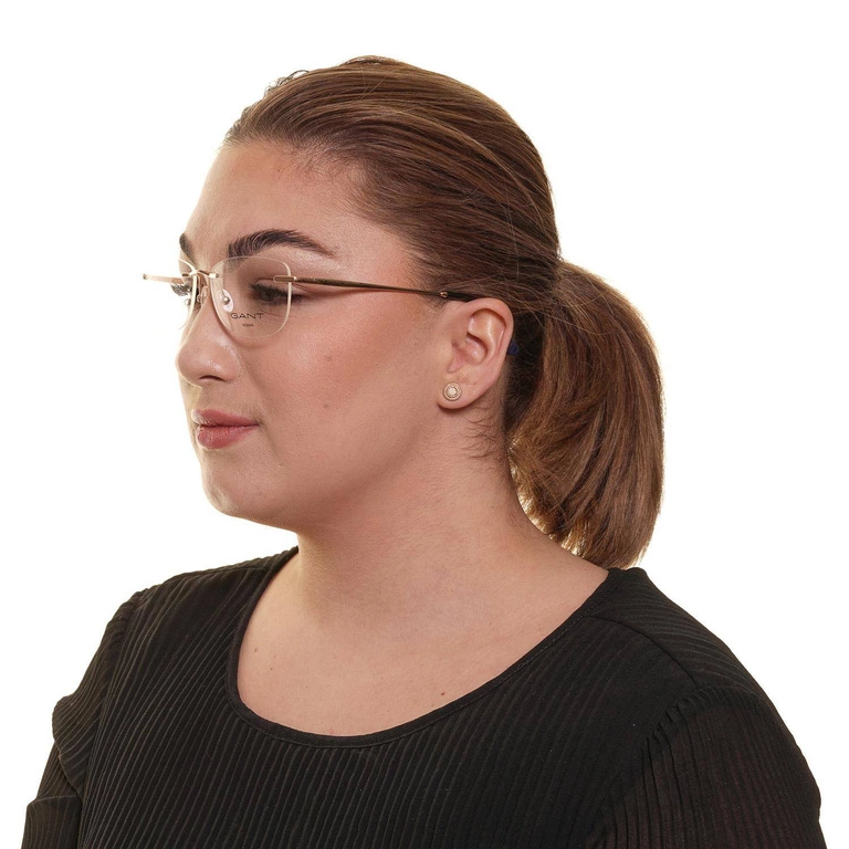 Okulary oprawki damskie Gant GA4096 028 54 Różowe Złoto