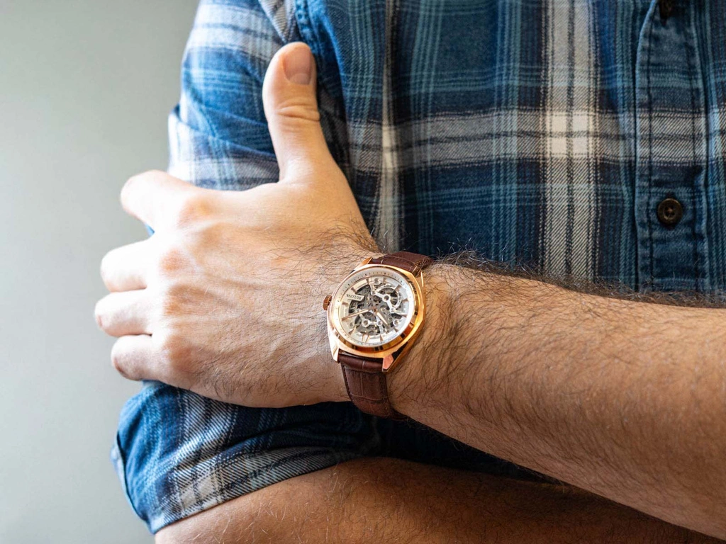 Zegarek męski BULOVA 97A175 Surveyor Skeleton Automatic