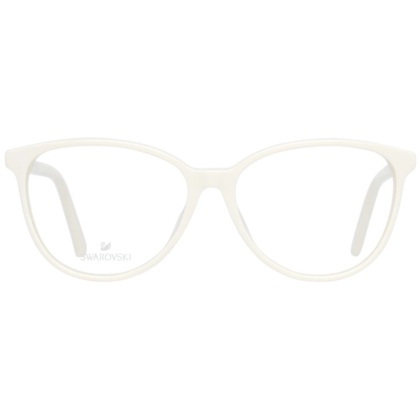 Okulary oprawki damskie Swarovski SK5301 021 54 Kremowe