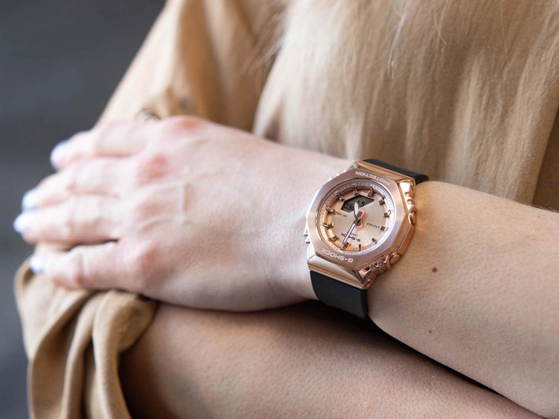 Zegarek damski CASIO G-SHOCK GM-S2110PG-1A4ER