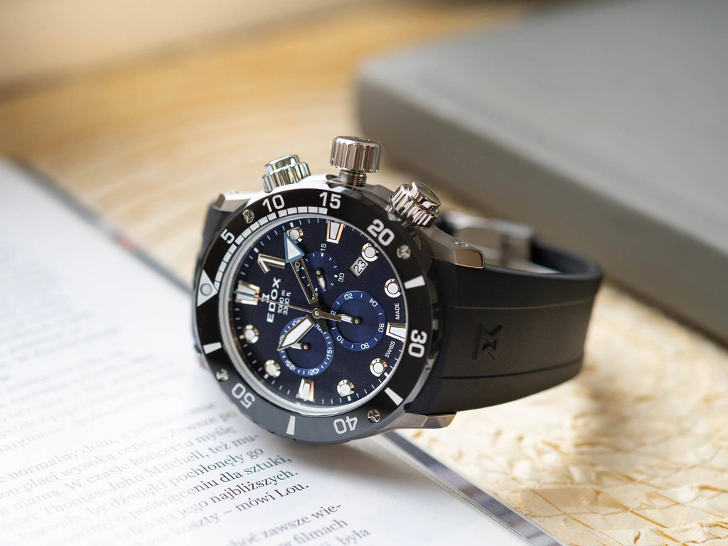 Zegarek męski EDOX 10242 TIN BUIN CO-1 Chronograph