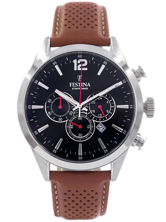 Zegarek męski FESTINA F20542/6 Timeless Chronograph 