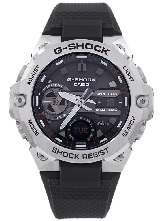 Zegarek męski CASIO G-SHOCK GST-B400-1AER G-Steel-OUTLET