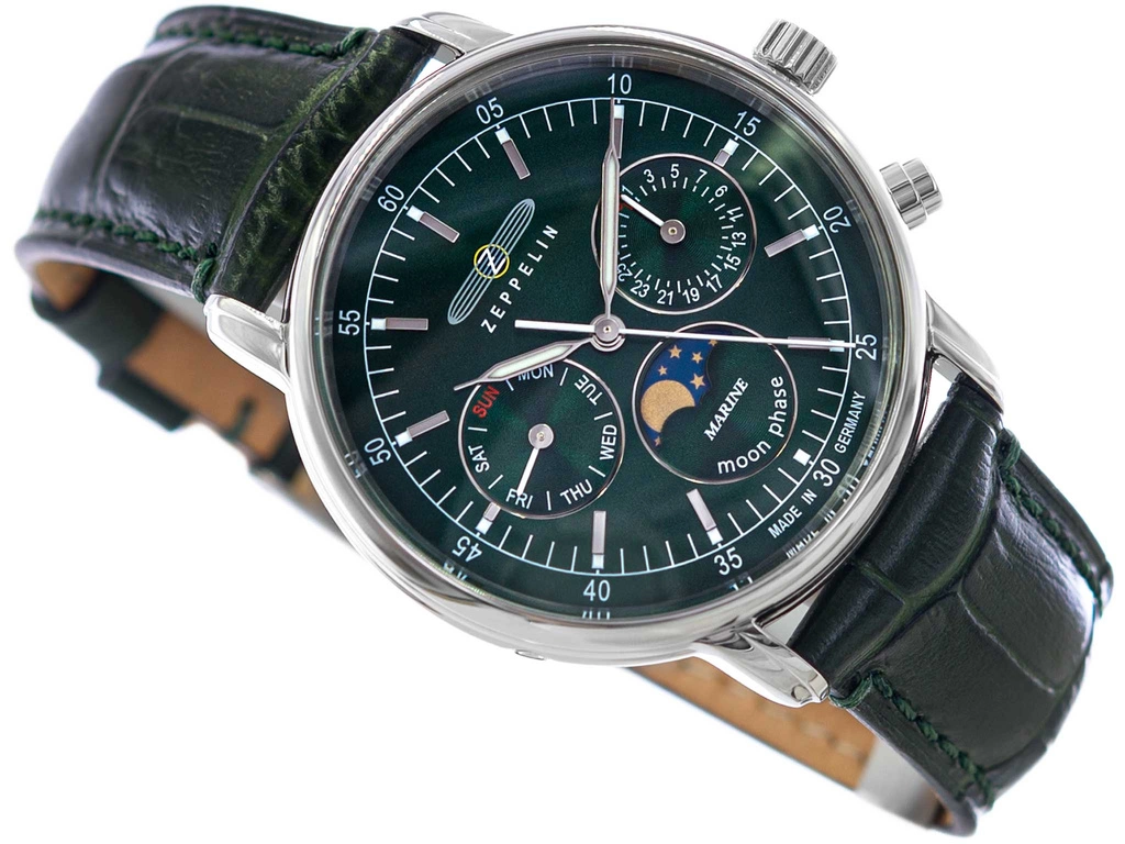 Zegarek damski ZEPPELIN LZ14 Marine Moonphase 8635-4