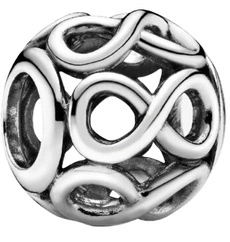 Charms Pandora 791872 ażurowy z symbolami nieskończoności