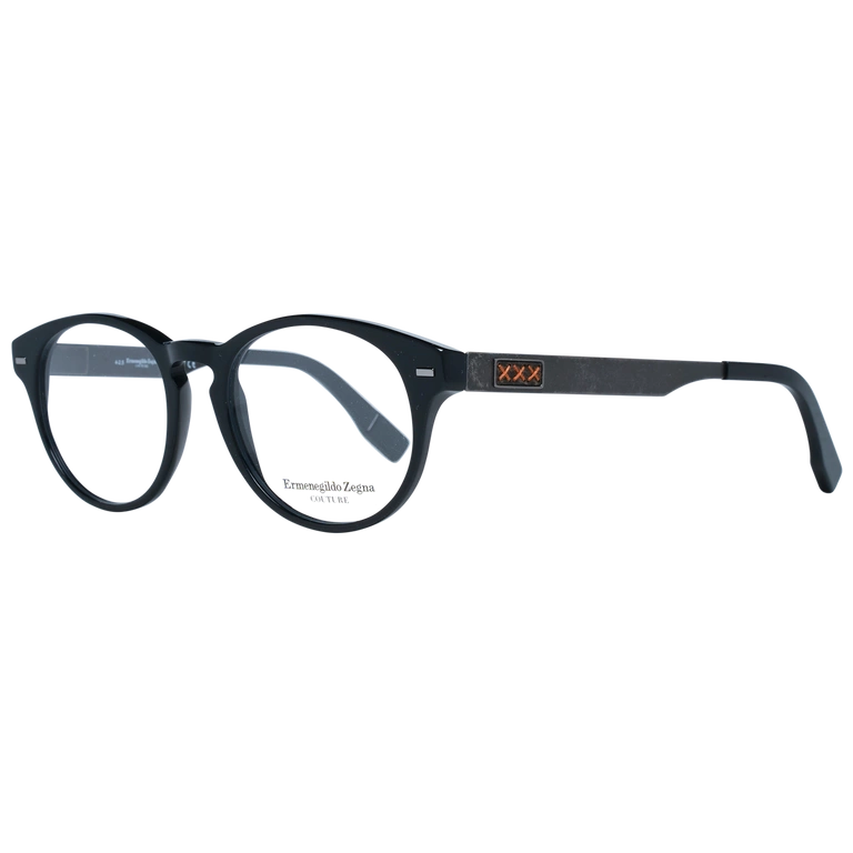 Okulary oprawki Męskie Zegna Couture ZC5008 49 001 Czarne