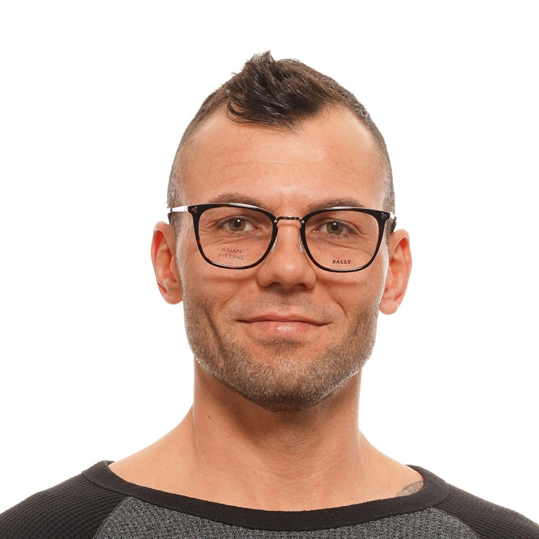 Okulary oprawki Męskie Bally BY5037-D 056 53 Brązowe