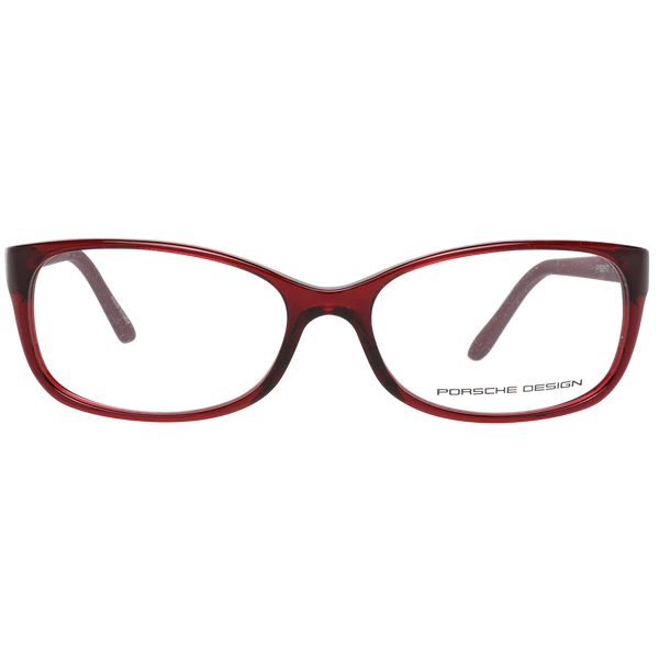 Okulary oprawki damskie Porsche Design P8247 D 55 Czerwone