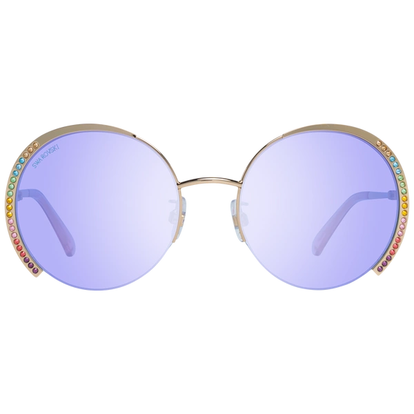 Okulary przeciwsłoneczne Damskie Swarovski SK0280-H 32W 56 Złote