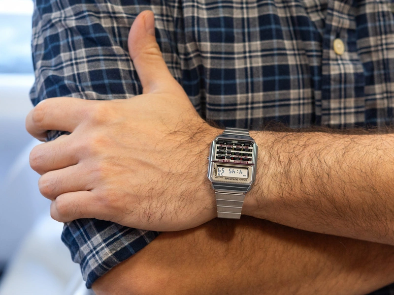 Zegarek męski CASIO CA-500WEBF-1AER Back to the Future