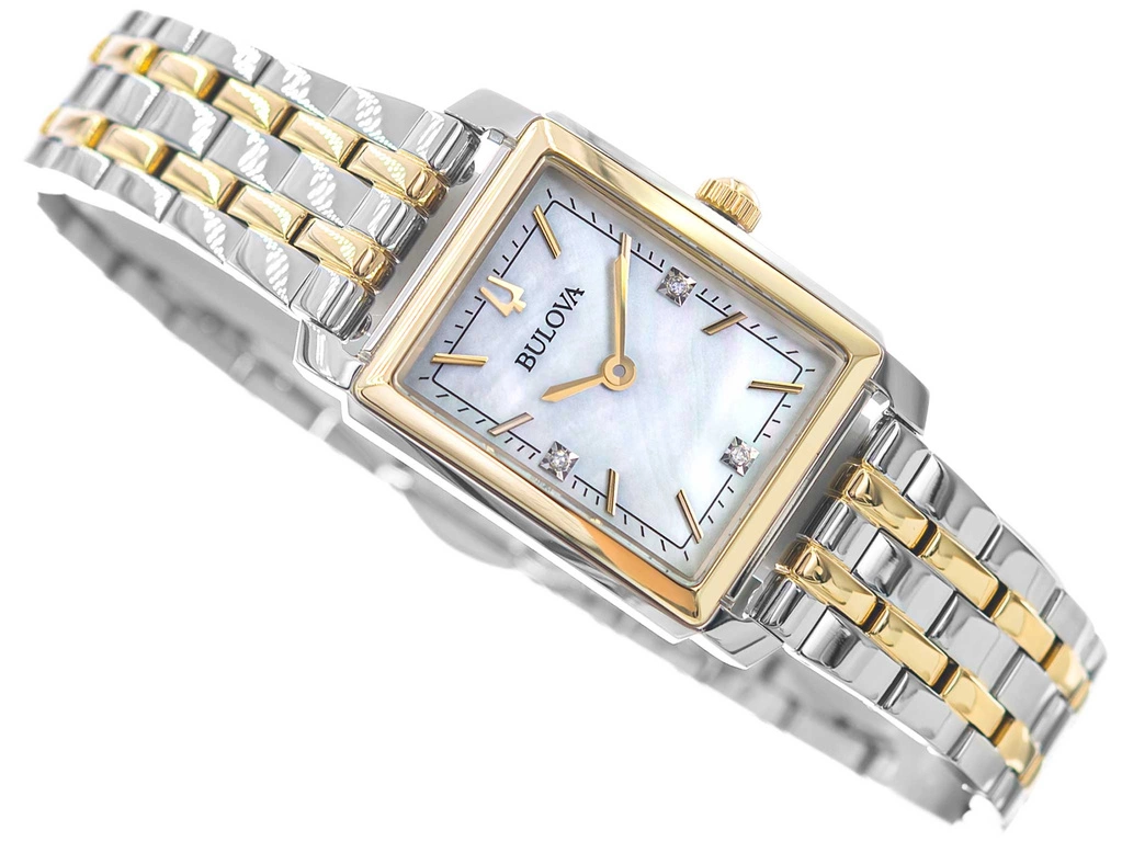 Zegarek damski BULOVA 98P220 Classic Sutton Diamonds