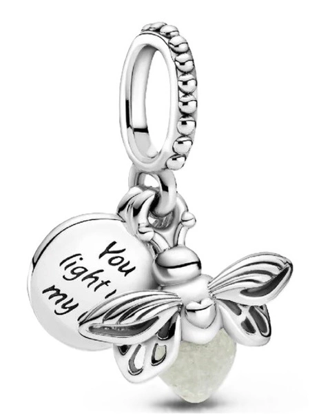 Charms Pandora Zawieszka świecący w ciemności Robaczek świętojański 799352C01