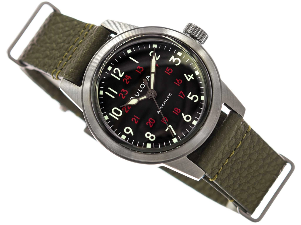 Zegarek męski BULOVA 98A255 Military Hack