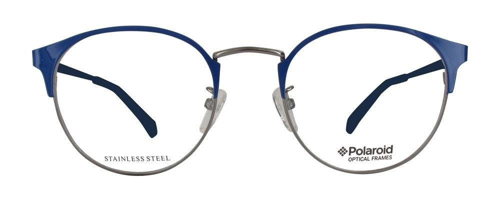 Okulary oprawki Męskie POLAROID PLDD367/F DTY 53 Niebieskie