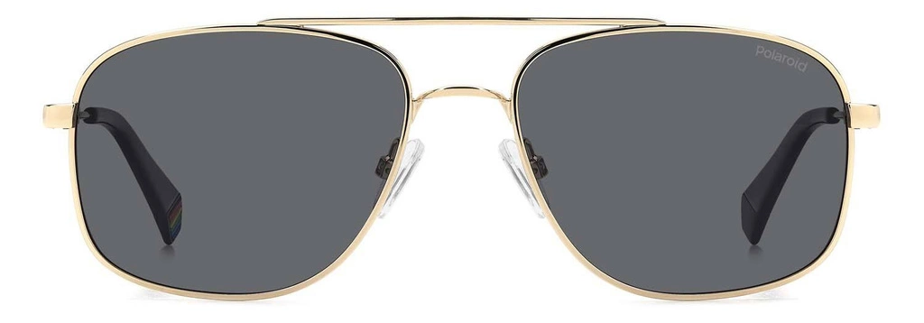 Okulary przeciwsłoneczne męskie Polaroid PLD 6235/S/X 2F756M9 Złote