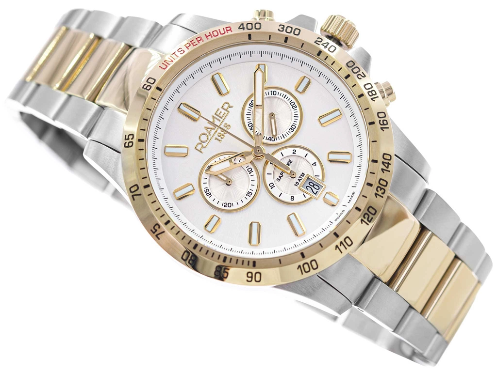 Zegarek męski ROAMER 861837 47 15 20 Rimini