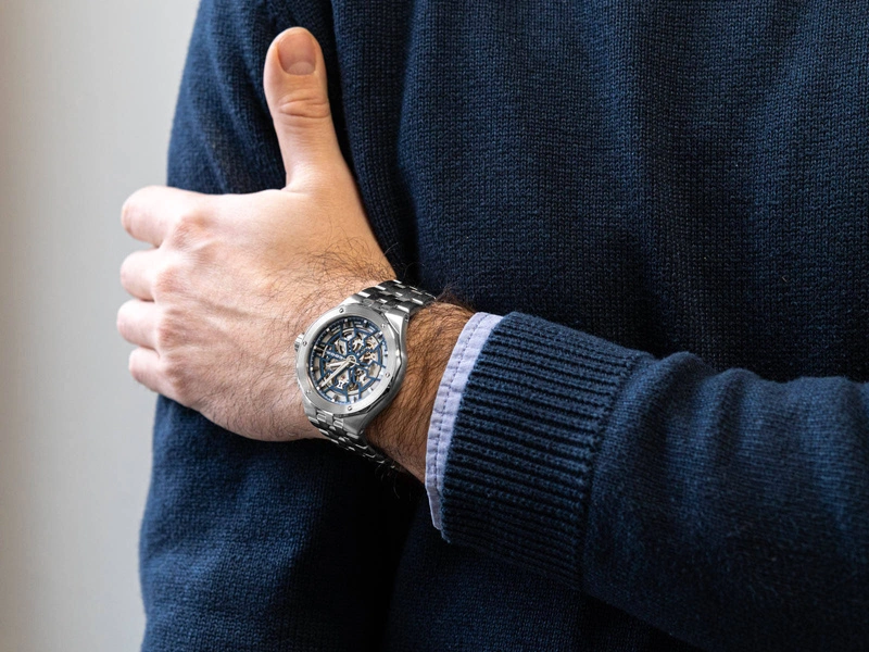 Zegarek męski EDOX 85303 3M BUIGB Delfin the Original Mecano