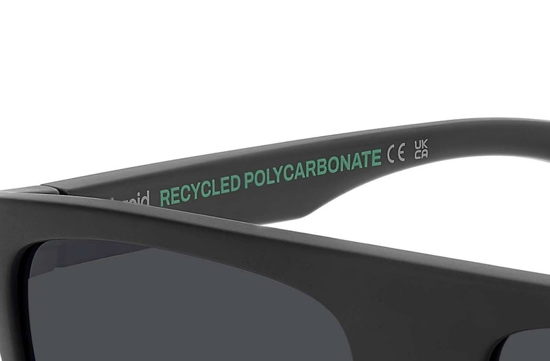 Okulary przeciwsłoneczne męskie Polaroid PLD 2162/S 00356M9 Czarne
