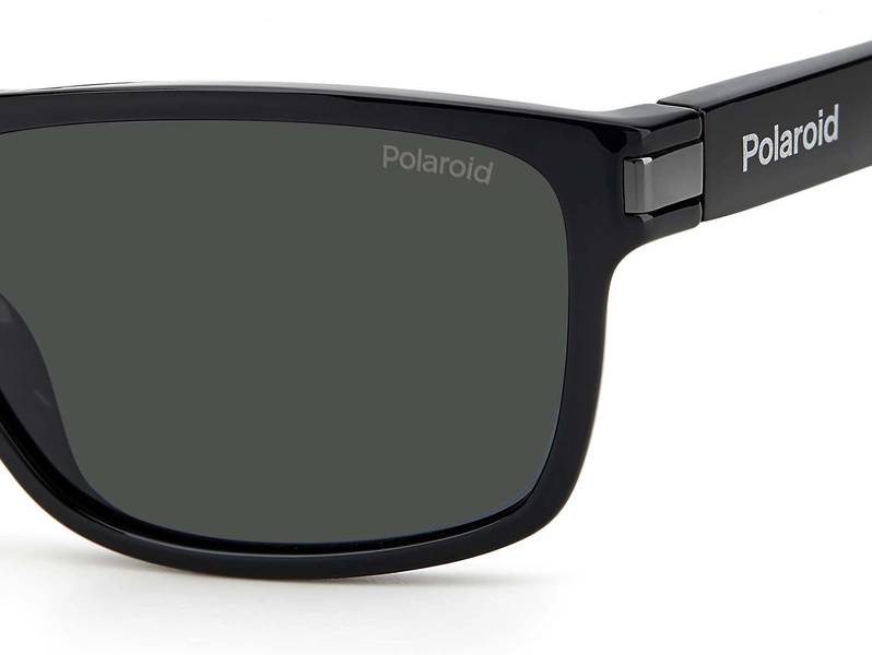 Okulary przeciwsłoneczne męskie Polaroid PLD 2121/S 08A58M9 Czarne