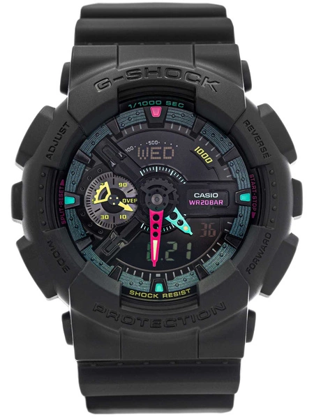 Zegarek męski CASIO G-SHOCK GA-110MF-1AER Multi Fluorescent