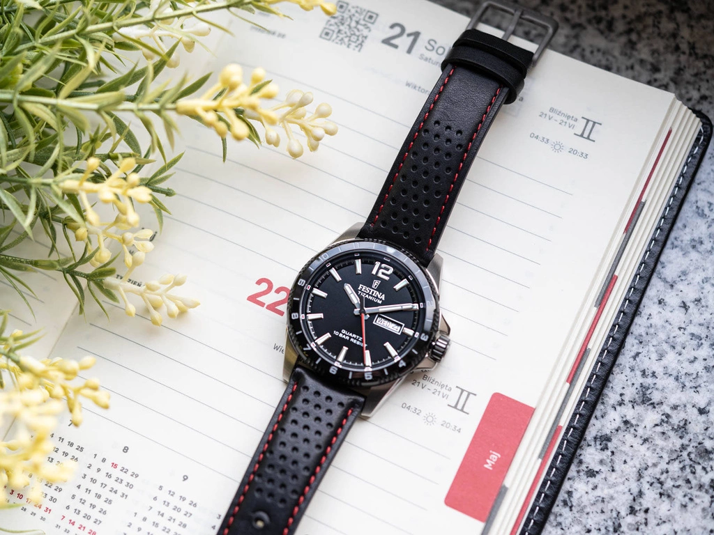 Zegarek męski FESTINA F20699/4 Titanium Date