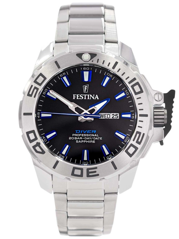 Zegarek męski FESTINA F20665/3 The Originals Diver Sapphire
