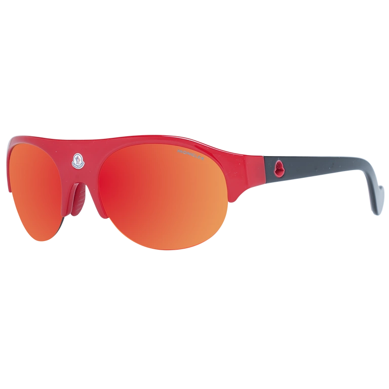 Okulary przeciwsłoneczne Moncler ML0050 68C 60 Czerwone