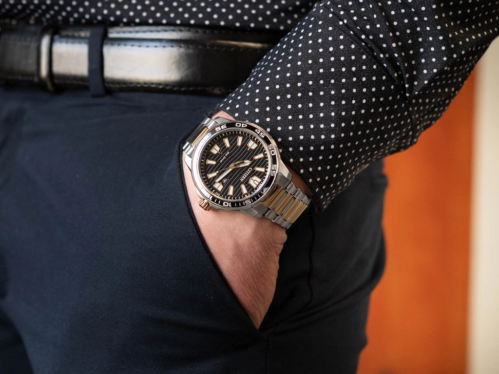 Zegarek męski Citizen AW1524-84E Eco-Drive Marine