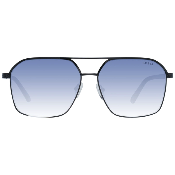 Okulary przeciwsłoneczne męskie Guess GF5081 01W 60 Czarne