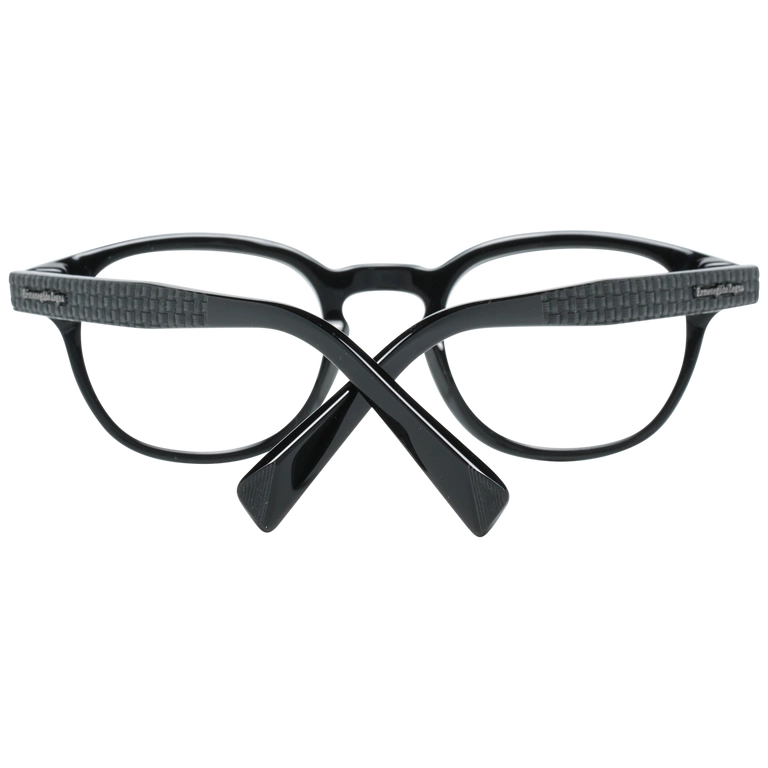 Okulary oprawki męskie Ermenegildo Zegna EZ5108 001 48 Czarne