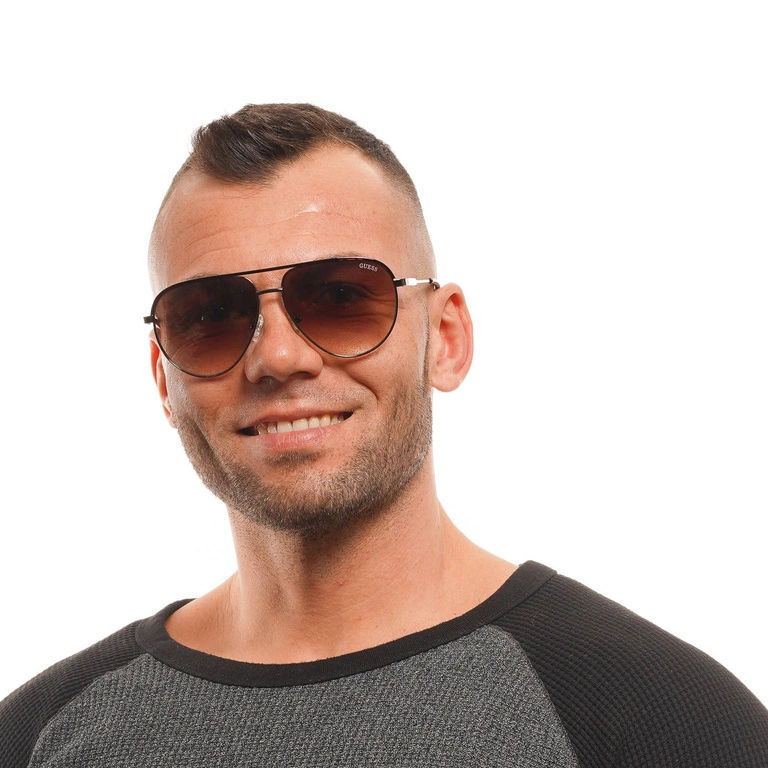 Okulary przeciwsłoneczne Męskie Guess GF5083 08F 62 Szare