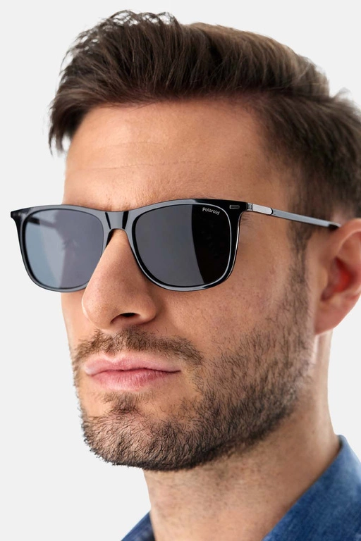 Okulary przeciwsłoneczne męskie Polaroid PLD 2109/S 80755M9 Czarne