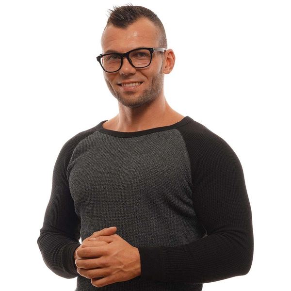 Okulary oprawki Męskie Zegna Couture ZC5001-F 55 001 Czarne