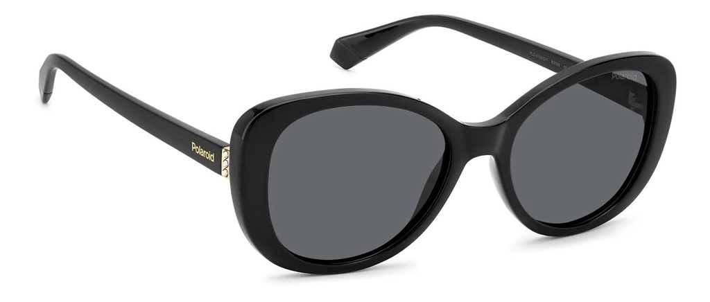 Okulary przeciwsłoneczne damskie Polaroid PLD 4154/S/X 80755M9 Czarne