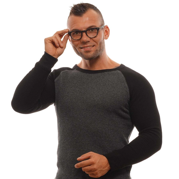 Okulary oprawki Męskie Zegna Couture ZC5011 48 005 Czarne