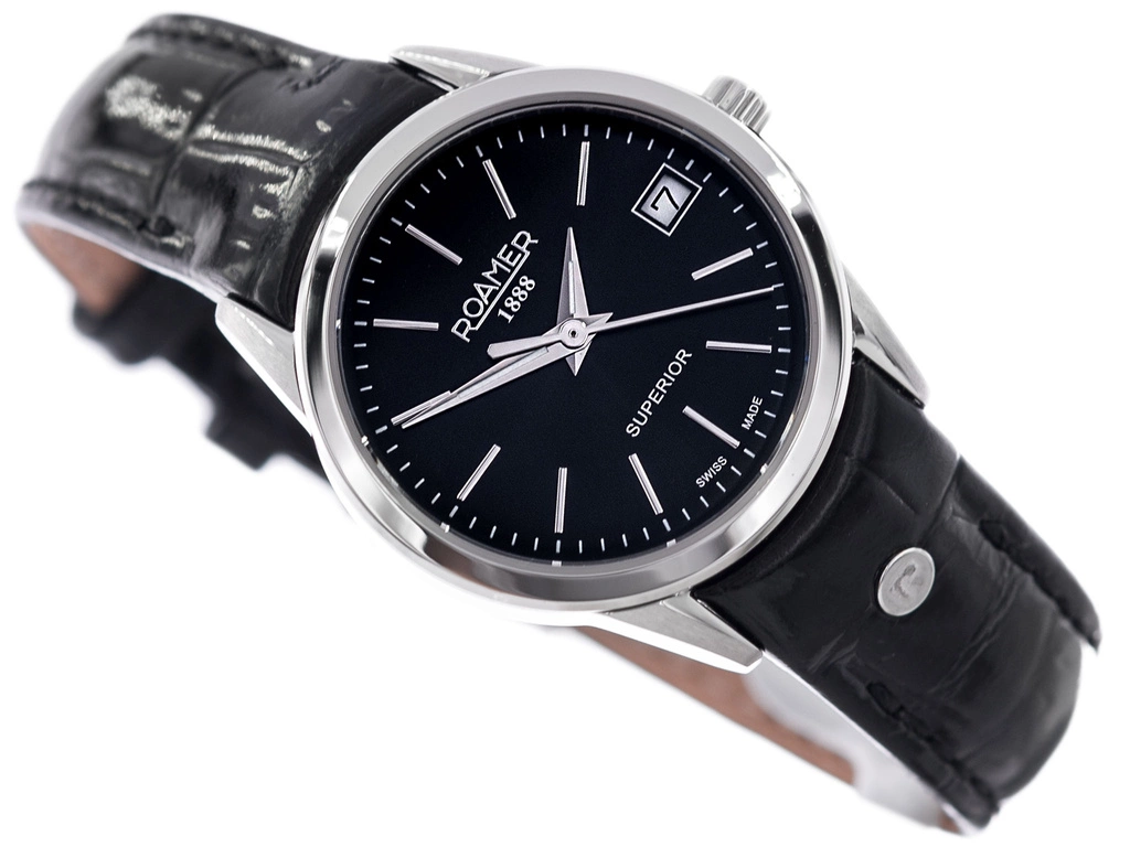 Zegarek damski ROAMER 508856 41 55 05 Superior 3H Ladies