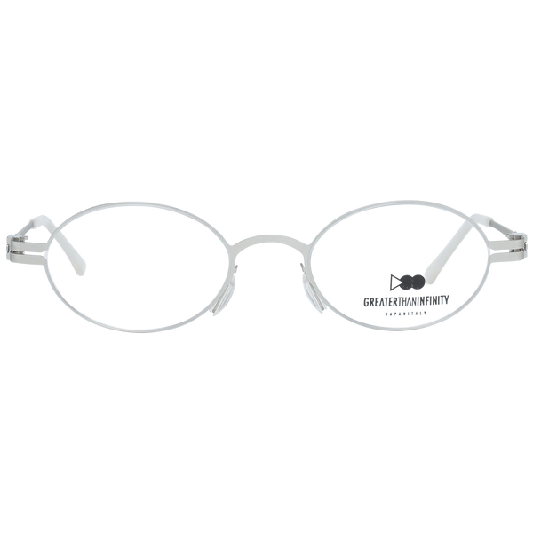Okulary oprawki Męskie Greater Than Infinity GT015 V01 46 Srebrne