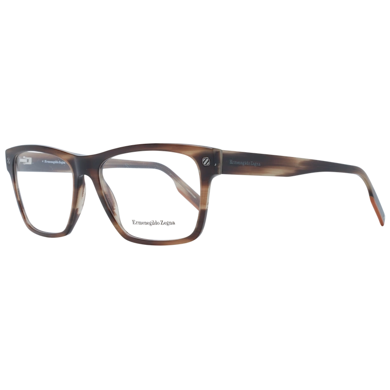 Okulary oprawki Męskie Ermenegildo Zegna EZ5231 Brązowe