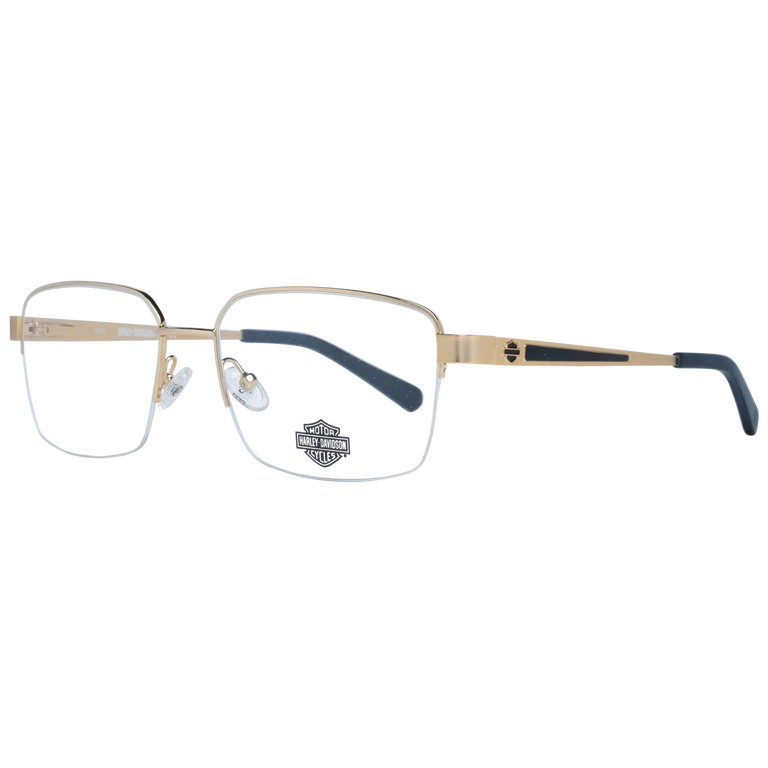 Okulary oprawki Męskie Harley-Davidson HD0882 032 56 Złote