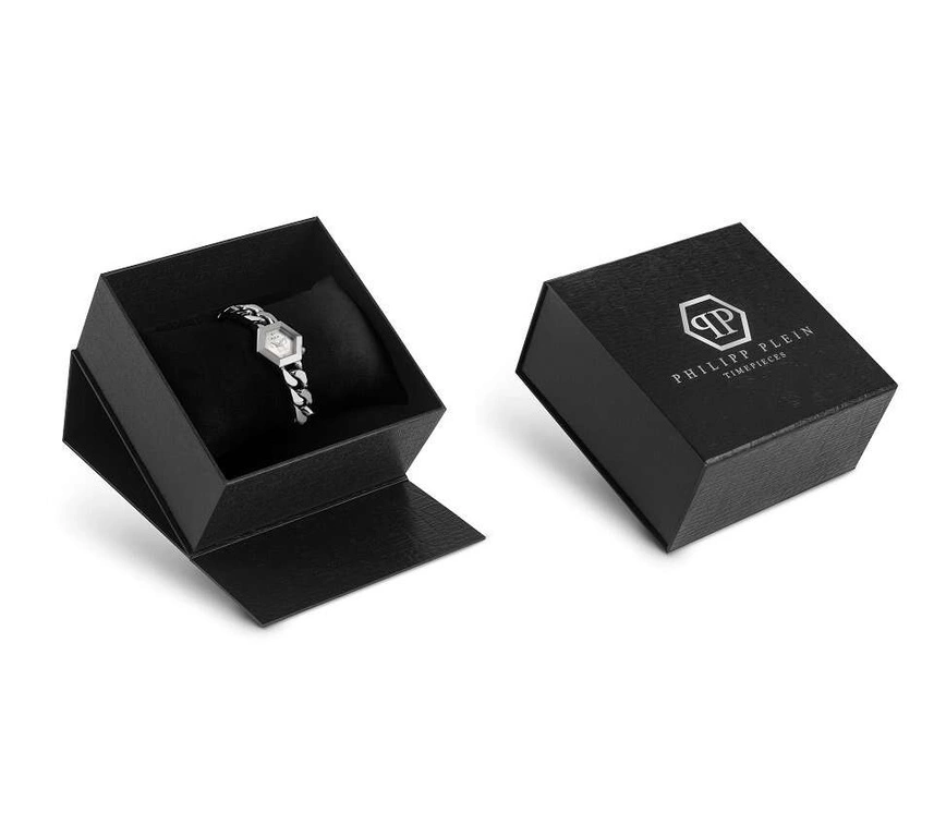 Zegarek damski PHILIPP PLEIN PWWBA0123 The Hexagon Groumette Perpetual Bling