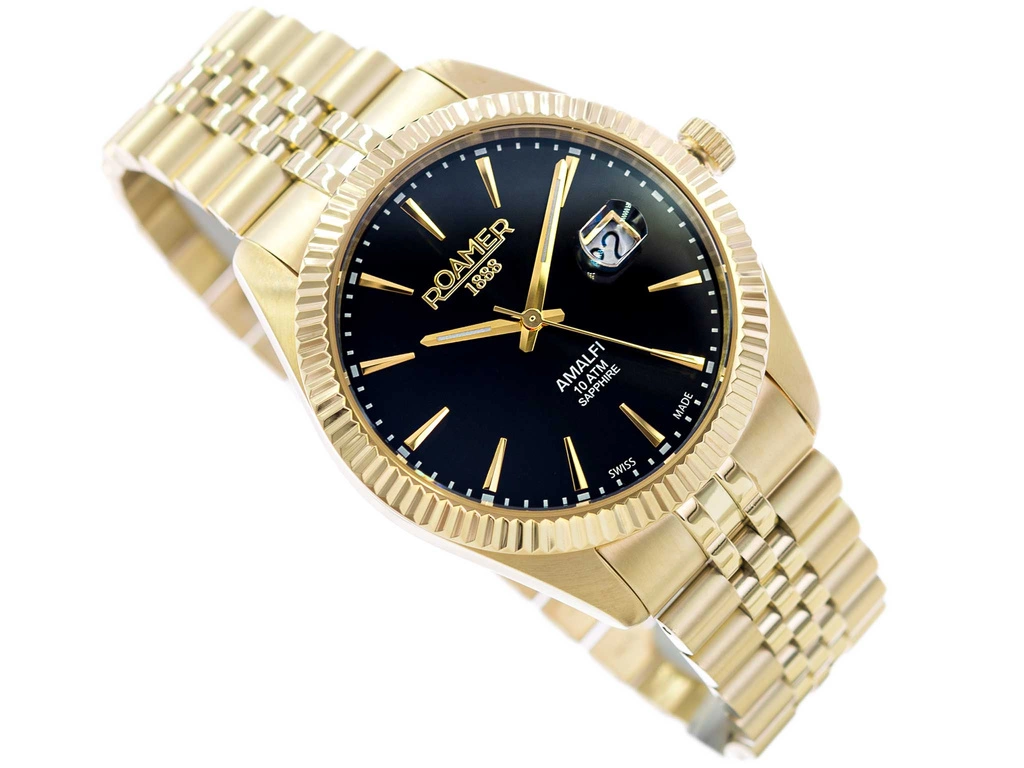 Zegarek męski ROAMER 852833 48 55 20 Amalfi Gents