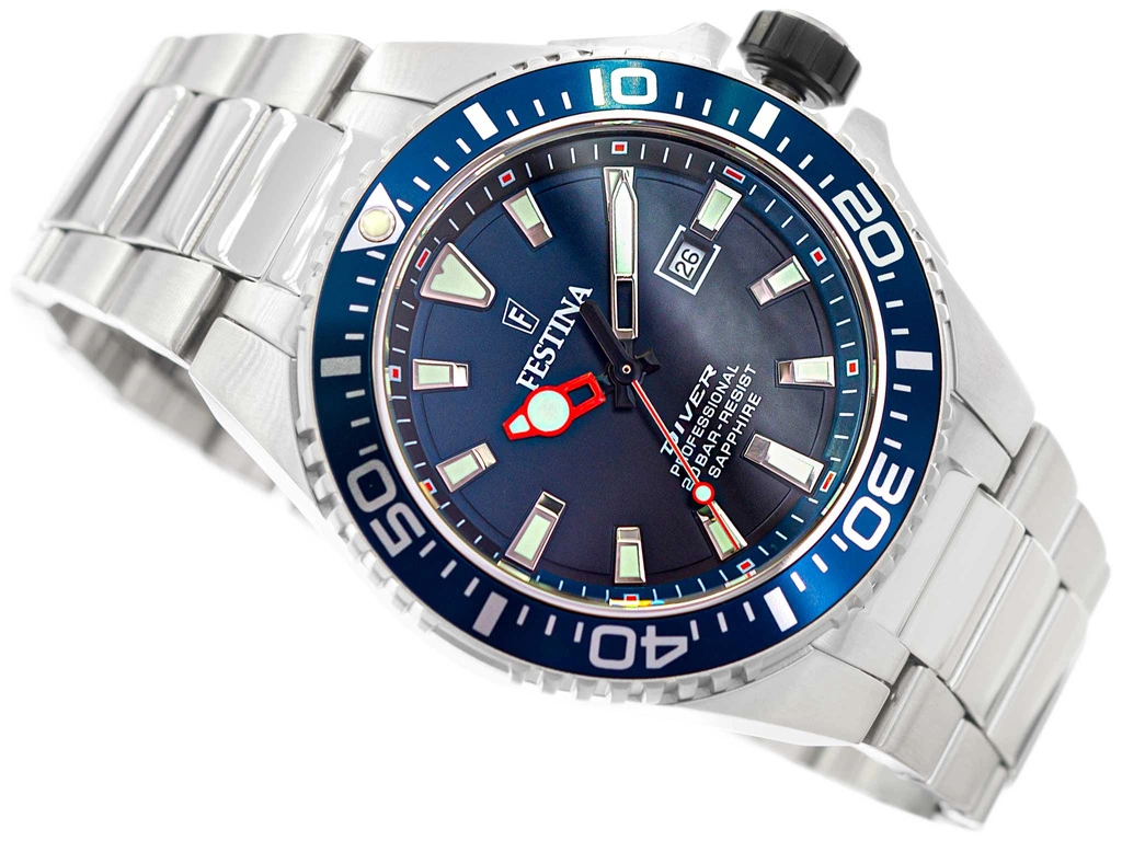 Zegarek męski FESTINA F20663/1 Diver Professional