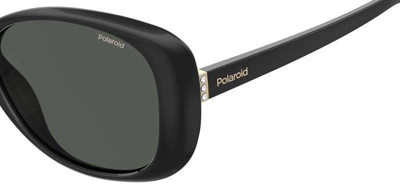 Okulary przeciwsłoneczne damskie Polaroid PLD 4097/S 80757M9 Czarne