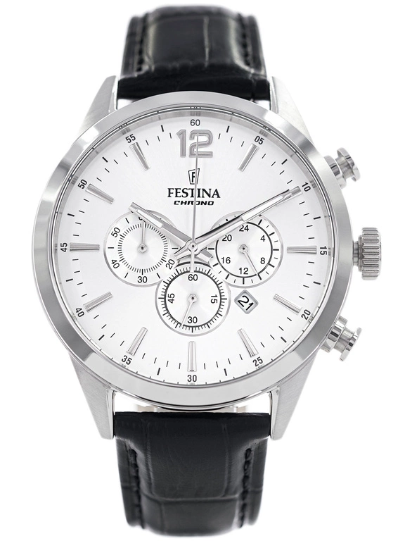 Zegarek męski FESTINA F20542/1 Timeless Chronograph 