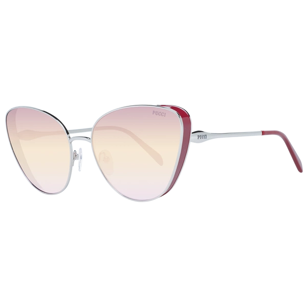 Okulary przeciwsłoneczne Damskie Emilio Pucci EP0186 16T 61 Srebrne